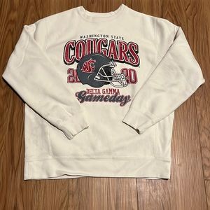 washington cougars crew neck